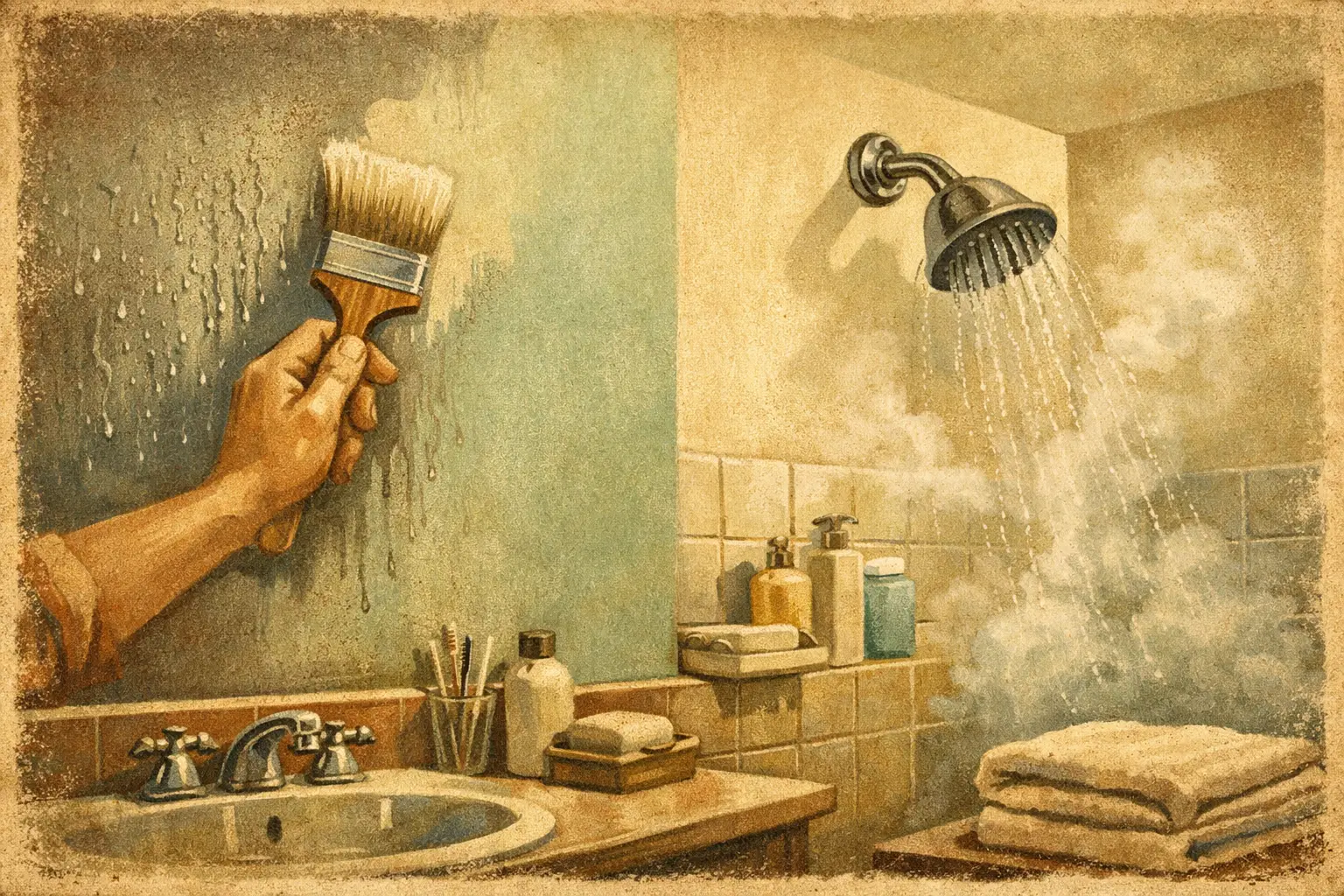 Bathroom Paint Humidity and Lasting Wall Protection