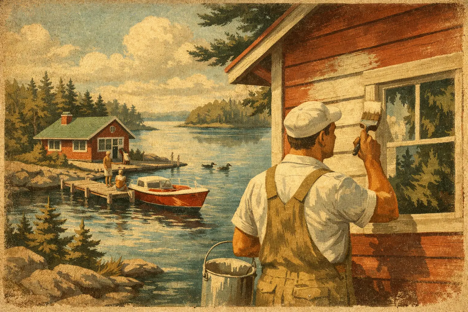 Cottage Repainting Frequency for Muskoka Homes