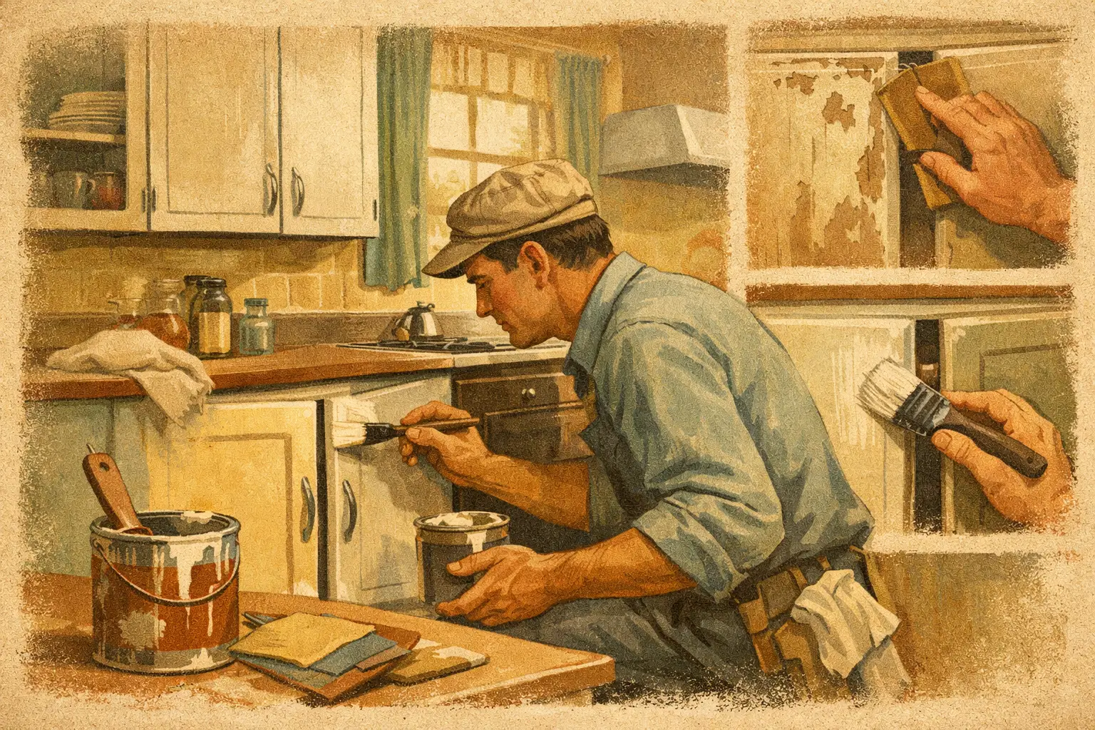 Painted Cabinet Repairs That Protect Your Kitchen
