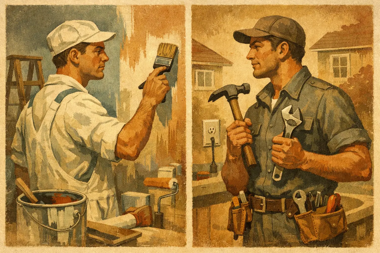 Professional Painter Versus Handyman: Who to Hire?