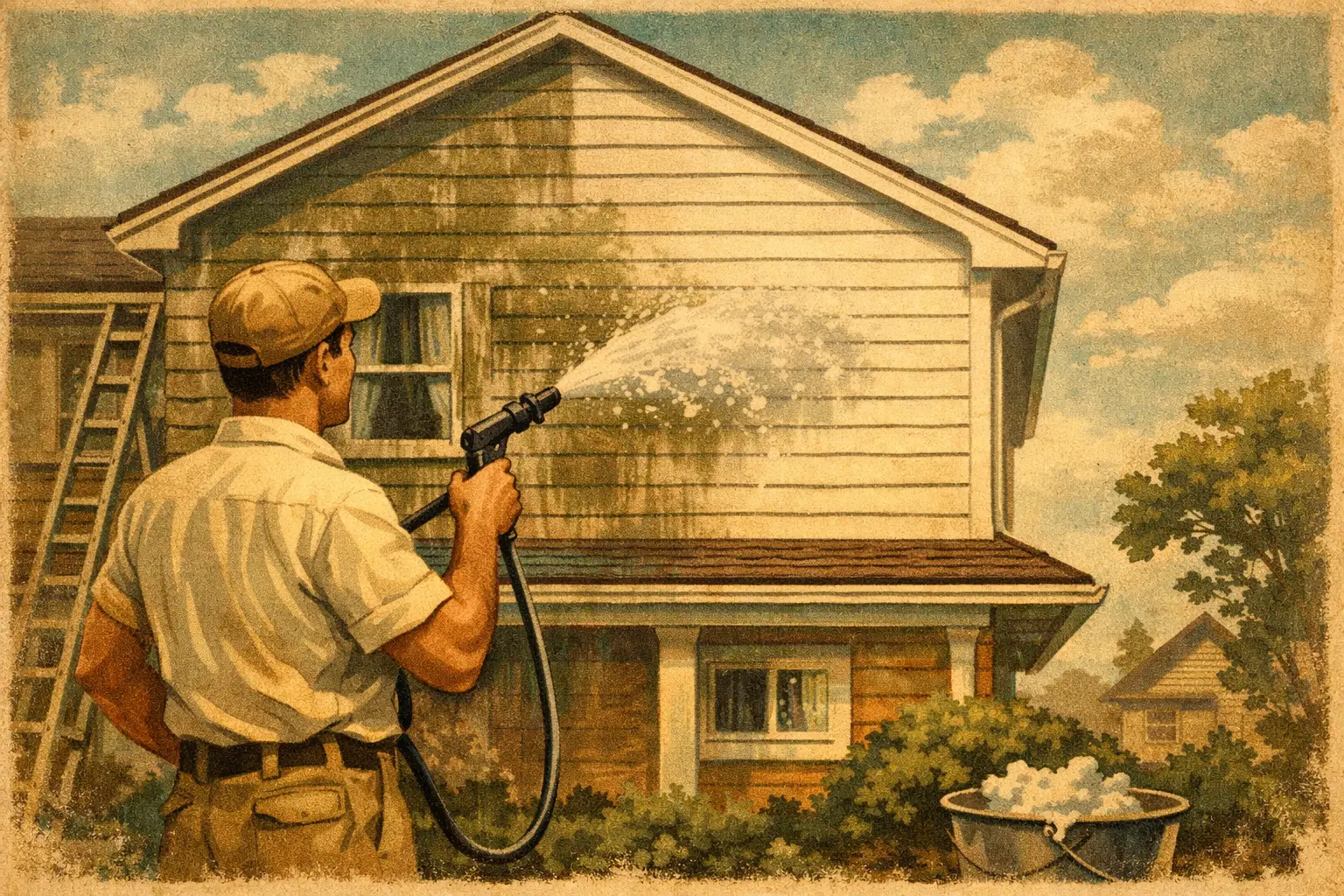 Soft Washing House Siding: A Gentler Way to Clean