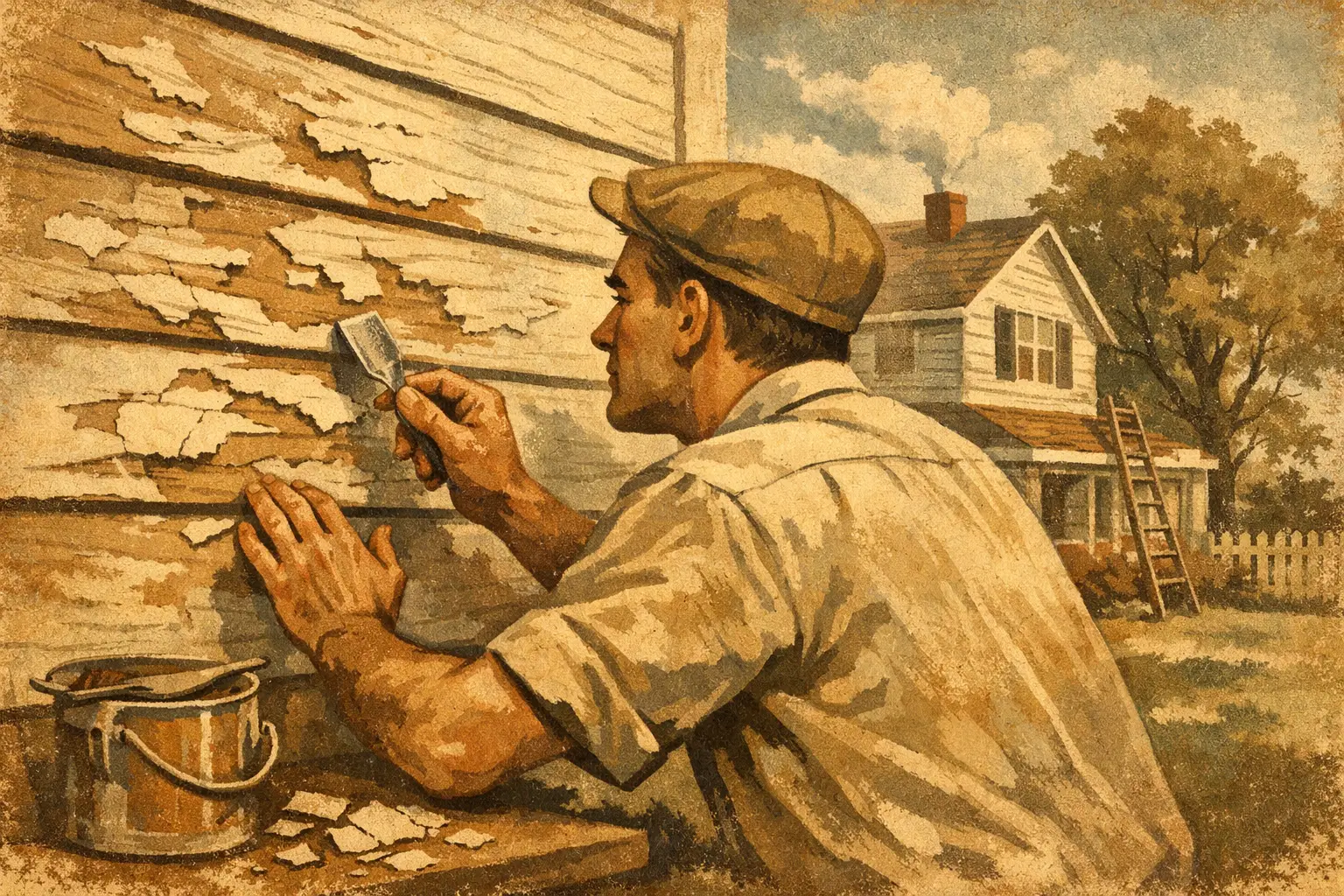 What Causes Peeling Exterior Paint on Homes?