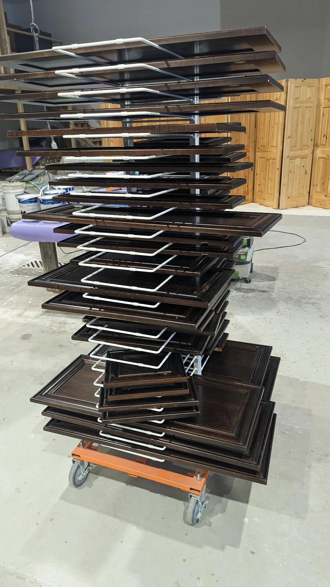 Cabinet Refinishing project