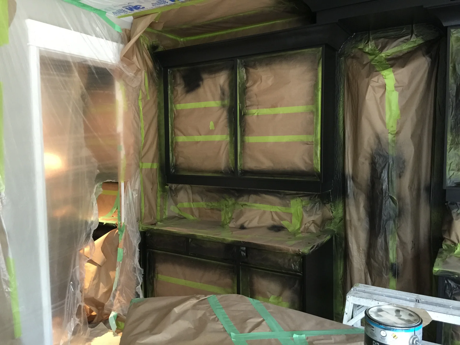 Cabinet Refinishing project
