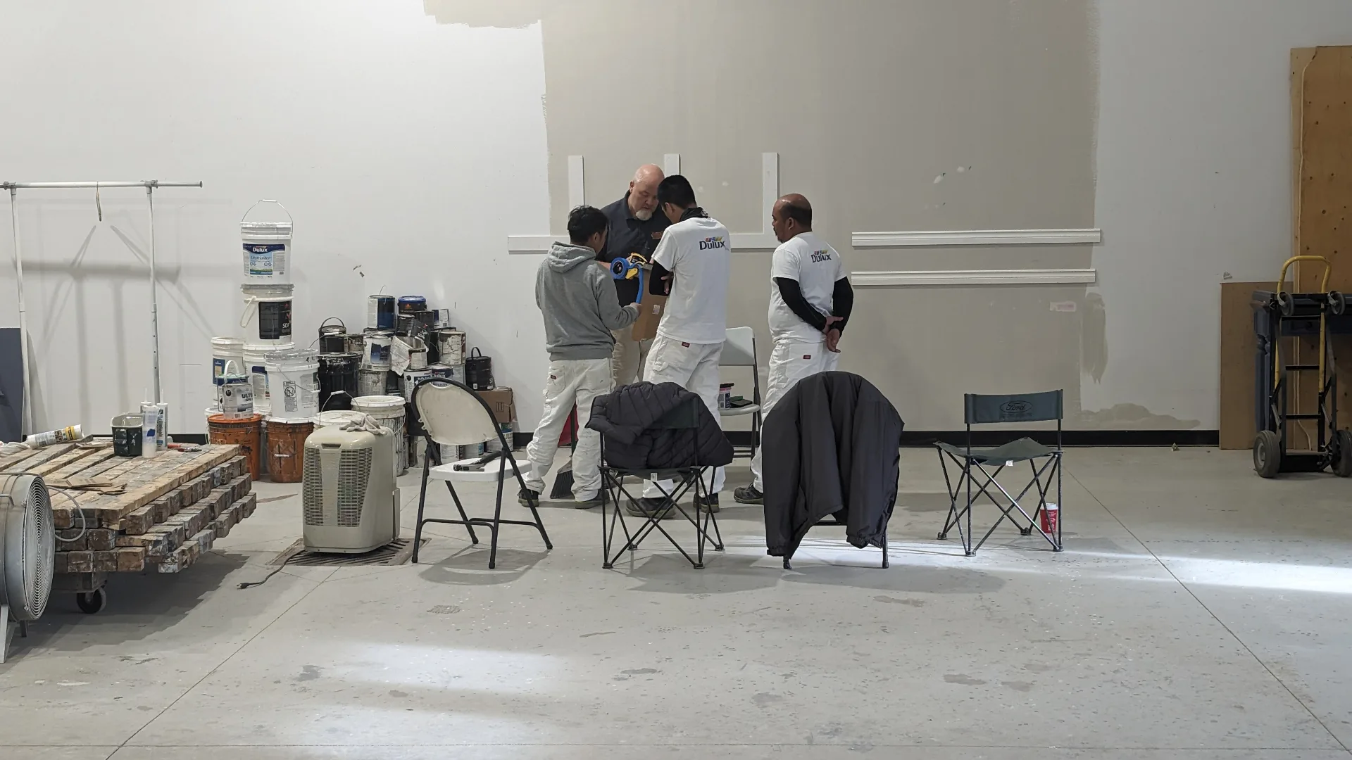 Training painting projects by Roll On Painting