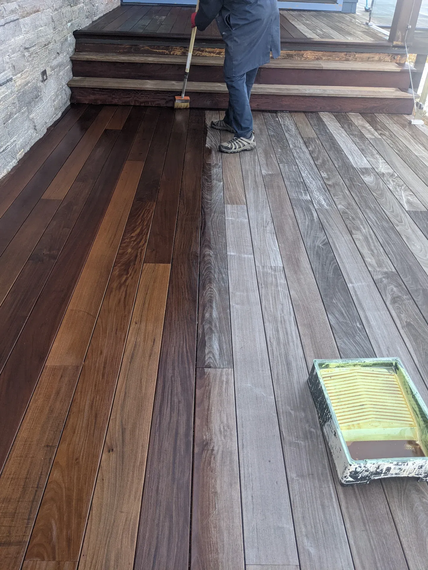 Deck & Fence Staining project